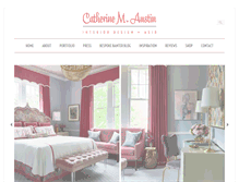 Tablet Screenshot of catherinemaustin.com